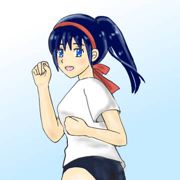 original, illustration, original character / 🏃‍♀️ランニング少女🏃‍♀️