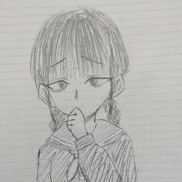 original character, creation, girl / 落書き