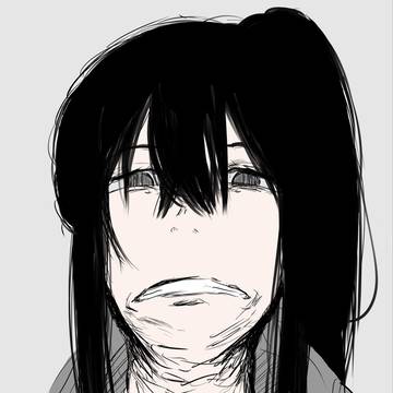 illustration, illustration, original / 変顔