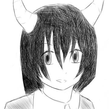 girl, original, original character / つの
