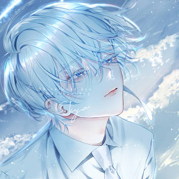 original, creation, boy / 揺蕩う星明