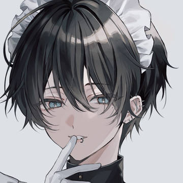 beautiful youth, original, original male character / 口ピアス