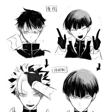 Gen Narumi, Soushirou Hoshina / 落書きまとめ / July 1st, 2024