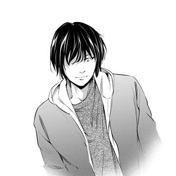 illustration, black&white, comic / 柊　3話イメージ