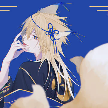 illustration, original, creation / 金狐