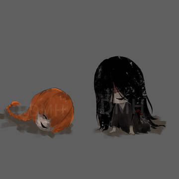 painting, doujin / 👻🎃 / November 1st, 2024