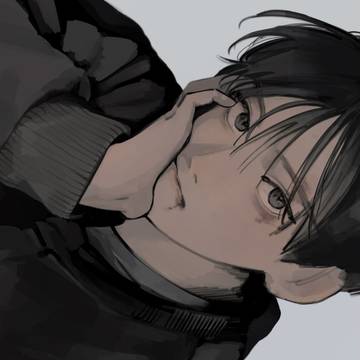illustration, original, boy / no title
