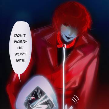 Homicipher, illustration, fanart / He won't Bite