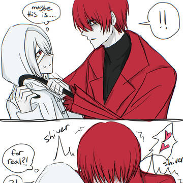 homicipher, mrscarletella, fanart / mr.scarletella