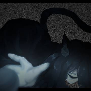 fanart, homicipher, mrcrawling / Meow