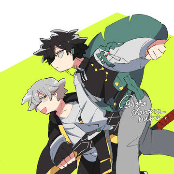 Honkai Star Rail yaoi, Dan Heng/Caelus / 丹穹ログ11 / December 2nd, 2024