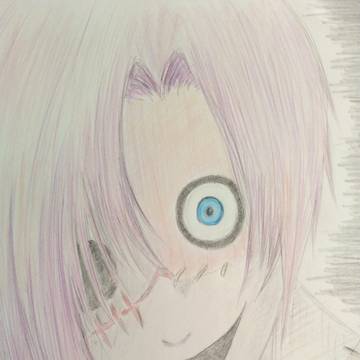 traditional, color pencil / ツギハギくん / December 4th, 2024