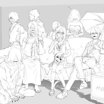 fan work, doodles / 塗鴉 / December 14th, 2024
