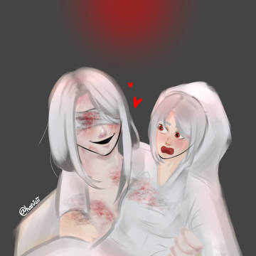 Homicipher, artwork, fanart / Me. Want. You. ドキドキ