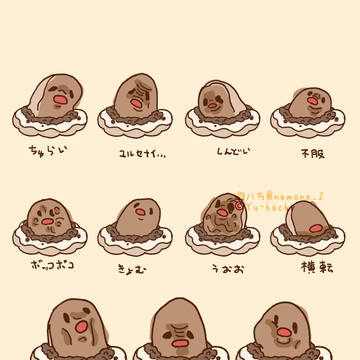 Pokémon, diglett, accident / 個体差ディグダ