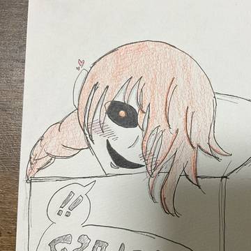 analog illustration, traditional, traditional / もじばけハマった