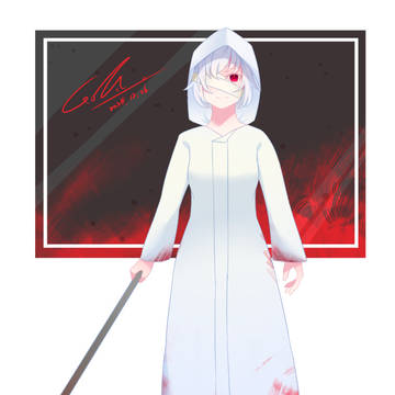 girl, young girl, Homicipher / 文字化化 - 女主角 ( 雨衣 )