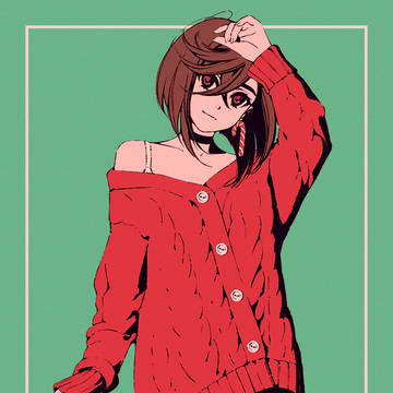 Dandadan, momo ayase, fanart / momo