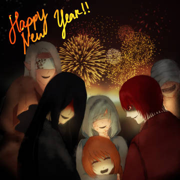 HappyNewYear, homicipher, fireworks / Happy New Year!!!