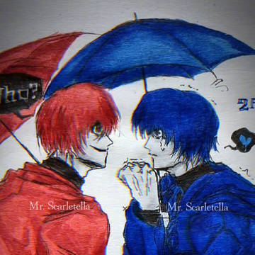 illustration, Homicipher_art, homicipher / TikTok用の青ﾁｬﾝ