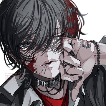 original, black hair, boy / う