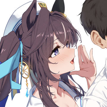 horse girl, Uma Musume Pretty Derby, ASMR / ねぇねぇトレっちお願いがあるの❤