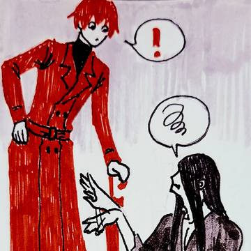 protagonist, illustration / そっとしといて / February 13th, 2025