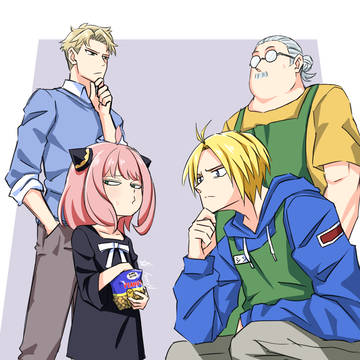 Shin Asakura, Sakamoto Days, Loid Forger / Sakamoto Days x Spy Family