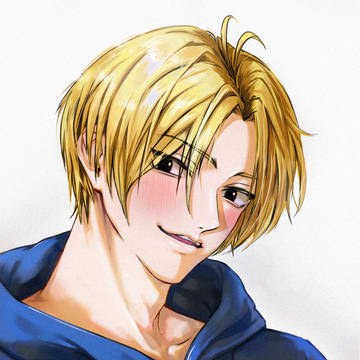 illustration, boy, fanart / commission 2