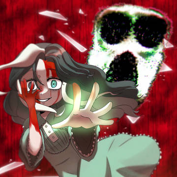 green, blood, girl / AMBUSH‪💚👻