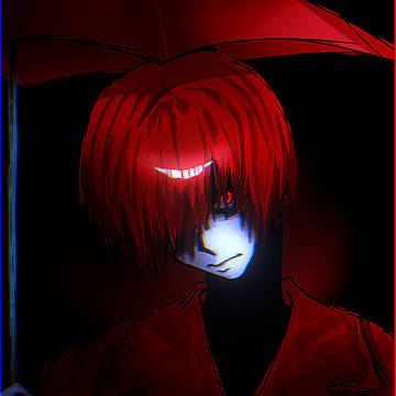 illustration / 怖い赤チャン＋落書き‼️ / April 3rd, 2025