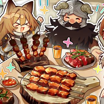 Arknights, Delicious in Dungeon / アークナイツEN×ダンジョン飯コラボ / April 11th, 2025
