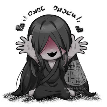 chibi character / 文字化化　這いばい男 / April 16th, 2025