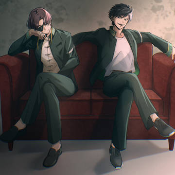 Wind Breaker FA, illustration, Illustration / 蘇枋と桜