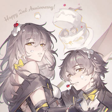 Honkai: Star Rail, Stelle (Star Rail), Trailblazer (Star Rail) / Happy 2nd Anniversary! 🎉💖