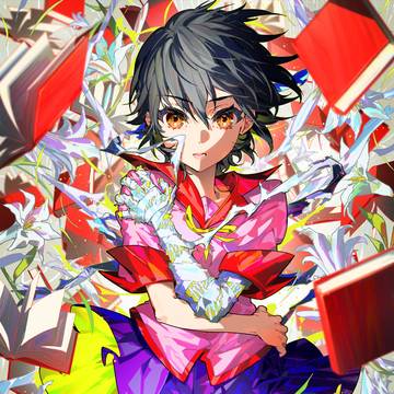 monogatari series, kanbaru suruga, short haircut / 神原駿河