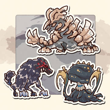 monster hunter, monhun / 🧊🐕🥷 / May 4th, 2025
