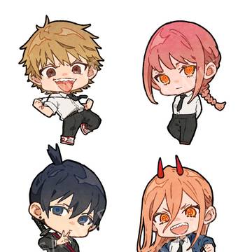 Chainsaw Man, SD, chibi character / チェンソーマンSD