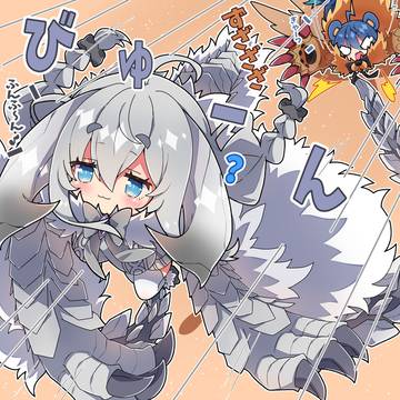 monhun, gijinka, Arkveld / アルシュベルドちゃん。
